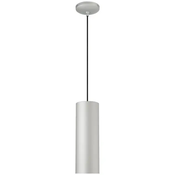 The Pilson LED Pendant offers a sleek, contemporary design with integrated LED technology. Its compact 14.5-inch height and satin finish make it ideal for smaller spaces requiring focused task lighting.