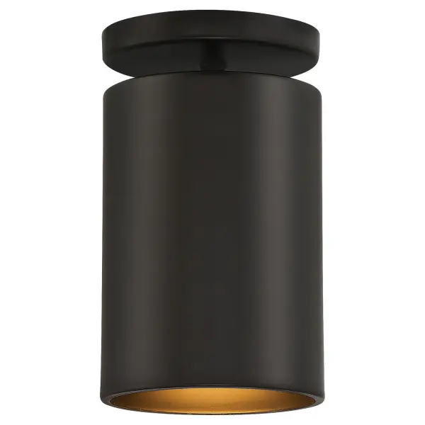 The Pint LED Semi Flush Mount delivers contemporary style in a compact 7.75" profile with integrated LED technology. Its matte black finish adds modern sophistication to smaller spaces and low ceilings.