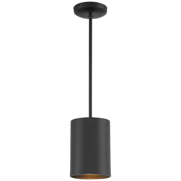 The Pilson XL Pendant delivers industrial-modern style with its oversized profile and sophisticated matte black finish. Perfect for making a statement over kitchen islands or dining tables.