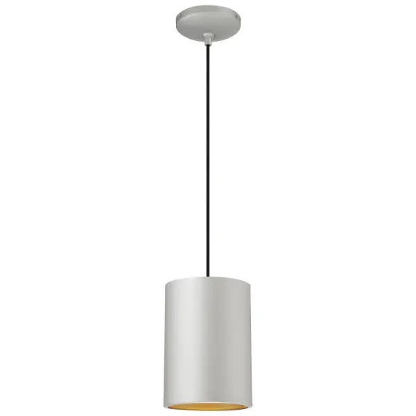 The Pilson XL LED Pendant offers contemporary style with integrated LED technology in a compact 6.5-inch profile. Its satin finish provides versatile appeal for modern kitchens and dining spaces.
