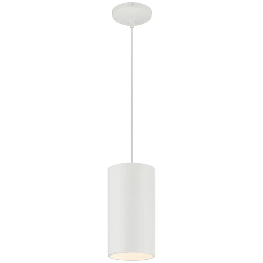 Clean Contemporary LED Pendant with Energy-Efficient Integrated Lighting