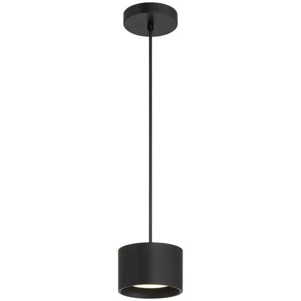 Collection: Bongo Finish: Black Glass: Acrylic Lens Width: 5.50" Height: 3.50" Bulbs Included Number of Bulbs: 1 Maximum Wattage: 8.00 W Bulb Base: SSL Light Source: DLED Light Output: 800.00 lm Dimmable Voltage: 120.00 V Material: Steel Safety Listing: ETL Safety Rating: Damp Title 24 LED