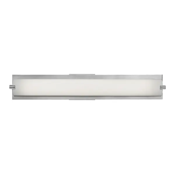 The Geneva LED Vanity delivers 2517 lumens of warm 3000K light with exceptional 90 CRI color rendering. ADA compliant and Energy Star certified, this 24.5-inch fixture combines accessibility with efficiency.