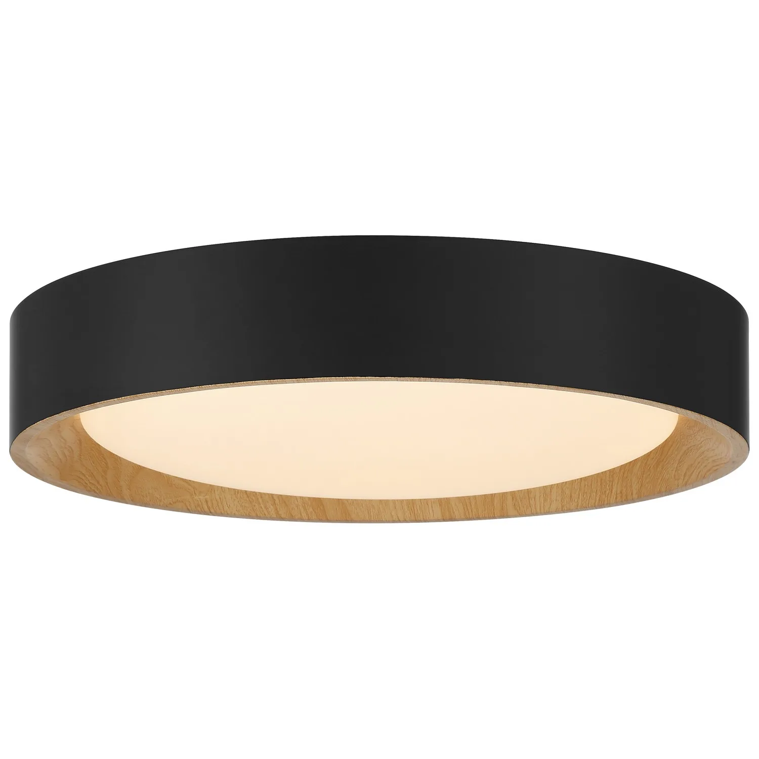 Maddy LED Flush Mount in Matte Black