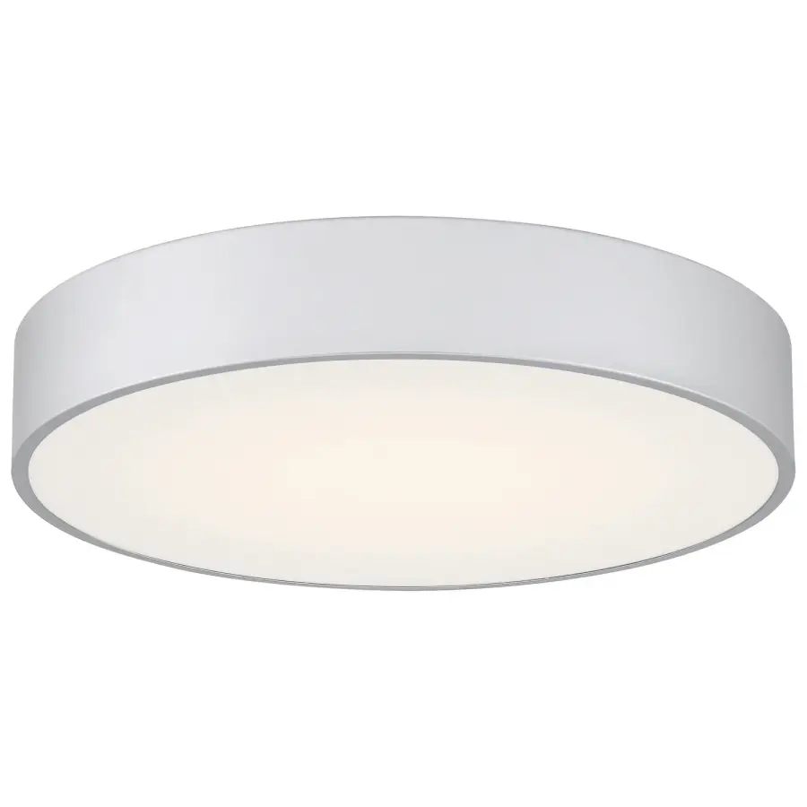 Como LED Flush Mount in Satin