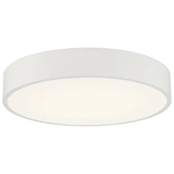 Como LED Flush Mount in White