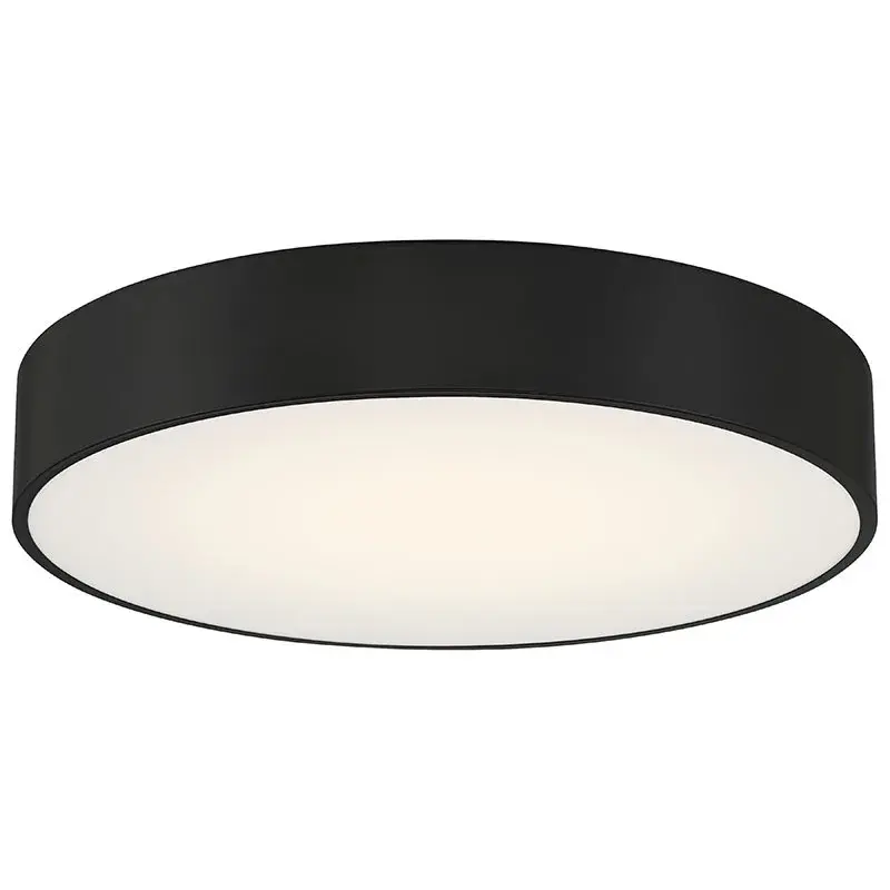 Como LED Flush Mount in Black