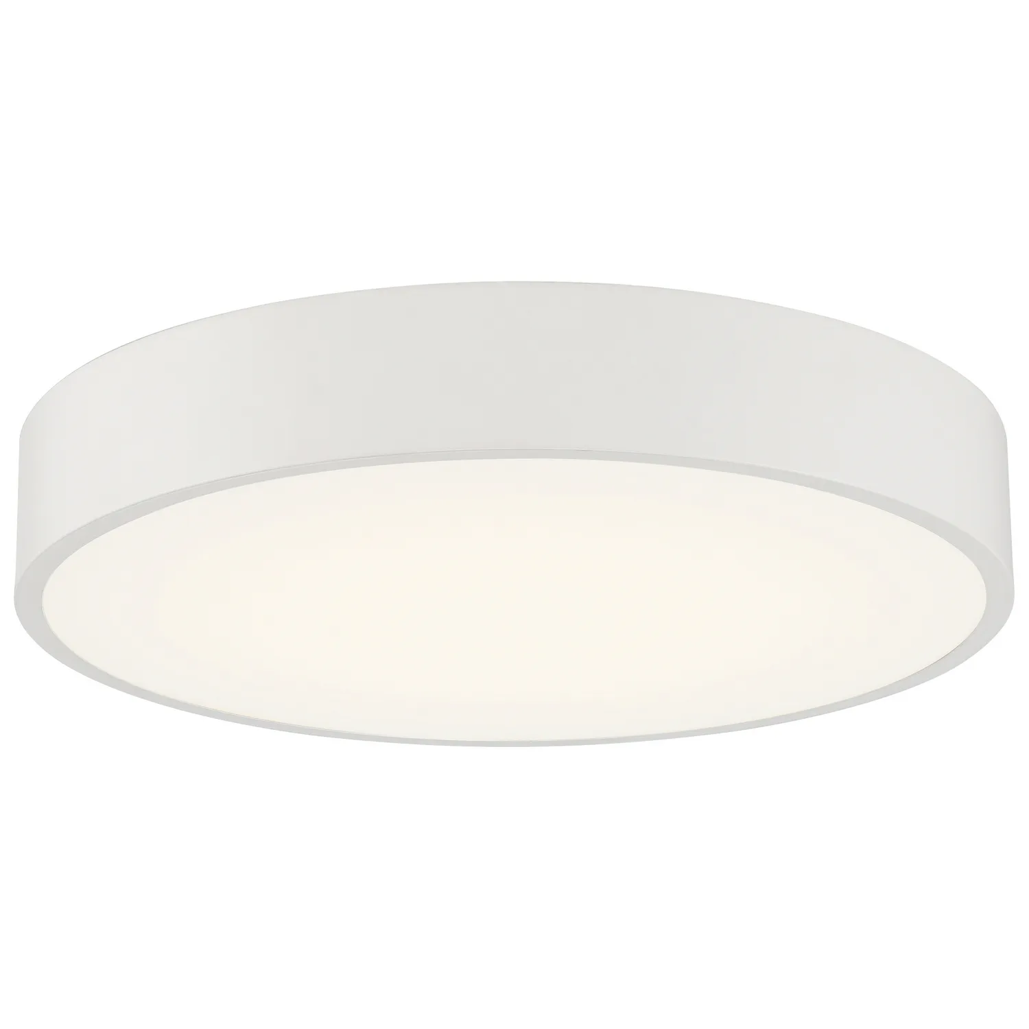 Como LED Flush Mount in White