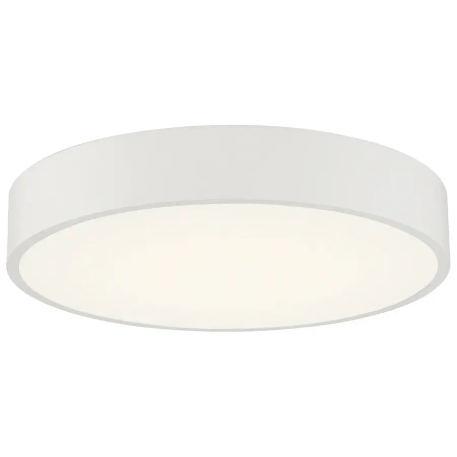 Como LED Flush Mount in White