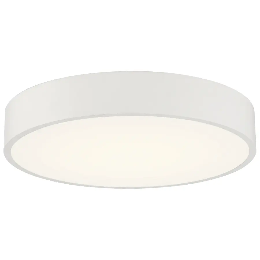 COMO LED Flush Mount in White