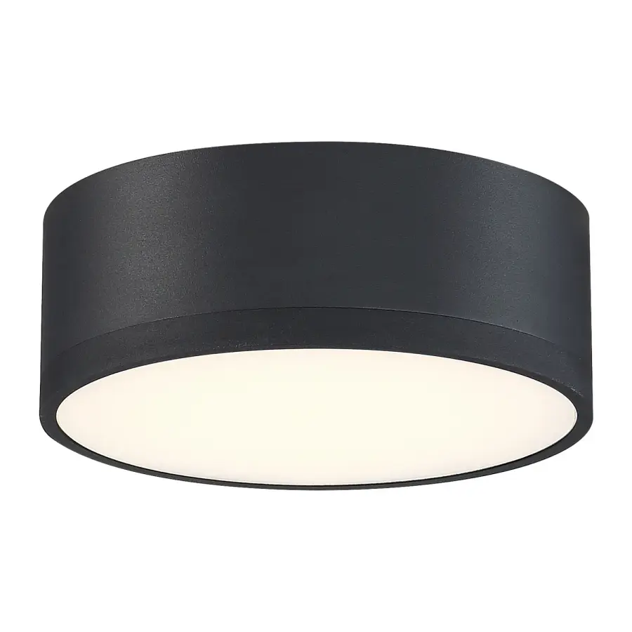 Beat LED Flush Mount in Black