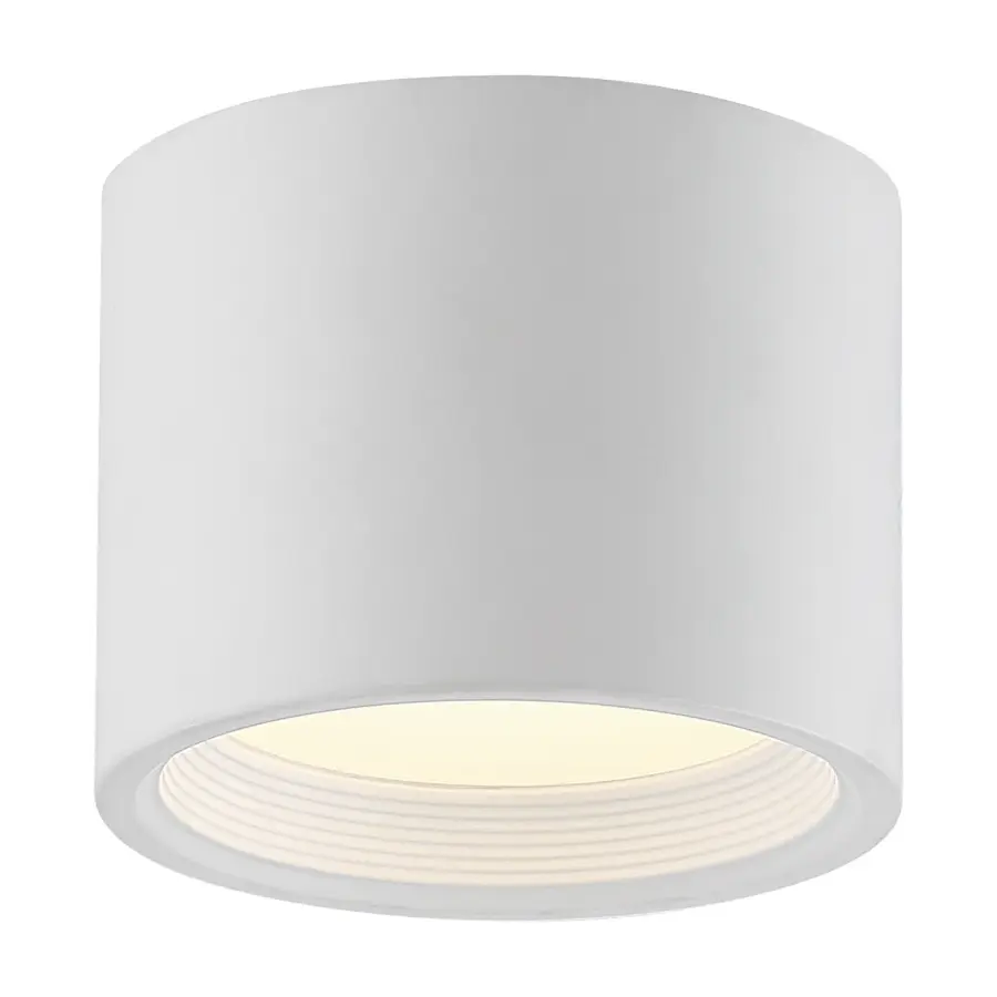 Reel LED Flush Mount in White
