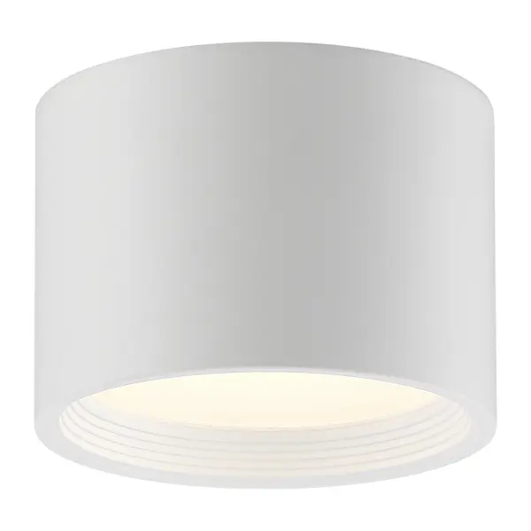 REEL Dual Voltage LED Flush Mount in White