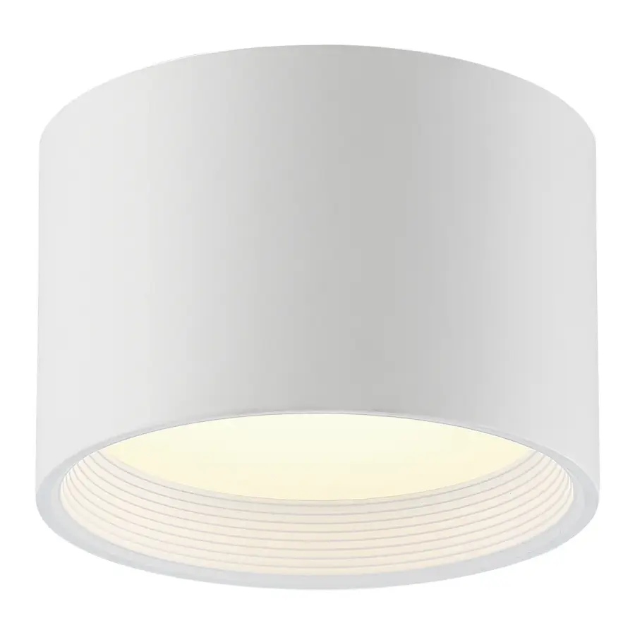 Reel LED Flush Mount in White