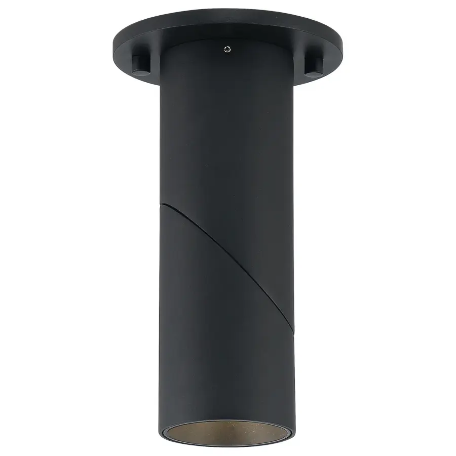 Transformer RND LED Spotlight in Black