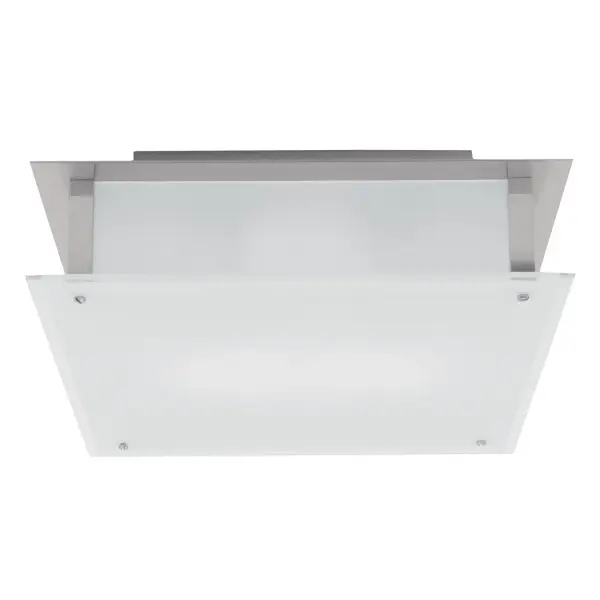 Vision LED Flush Mount in Brushed Steel