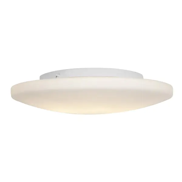 Orion Three Light Flush Mount in White