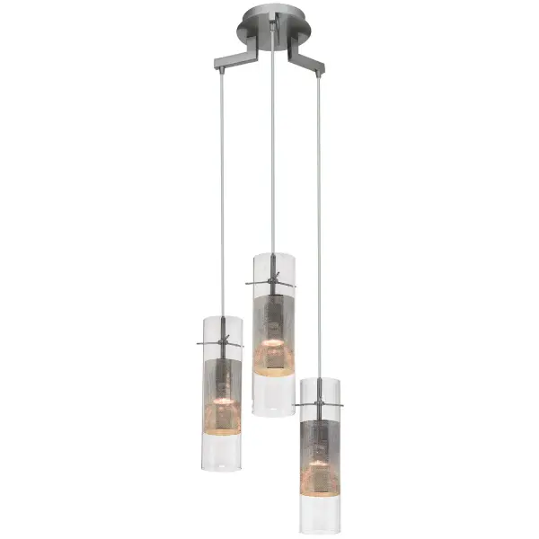 Spartan 3-Light LED Pendant