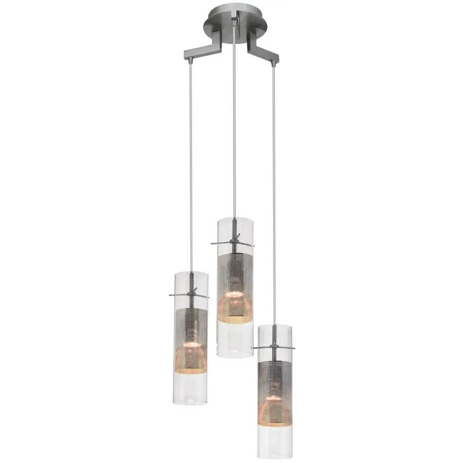 Spartan 3-Light LED Pendant
