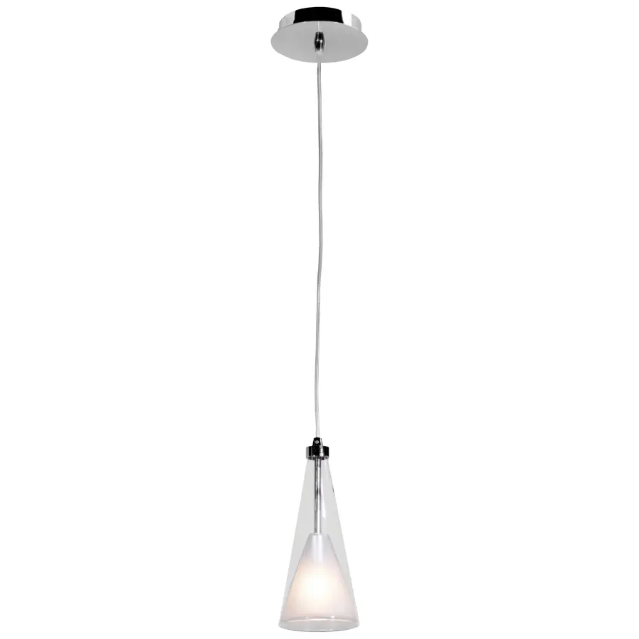 Icicle Chrome Pendant Light