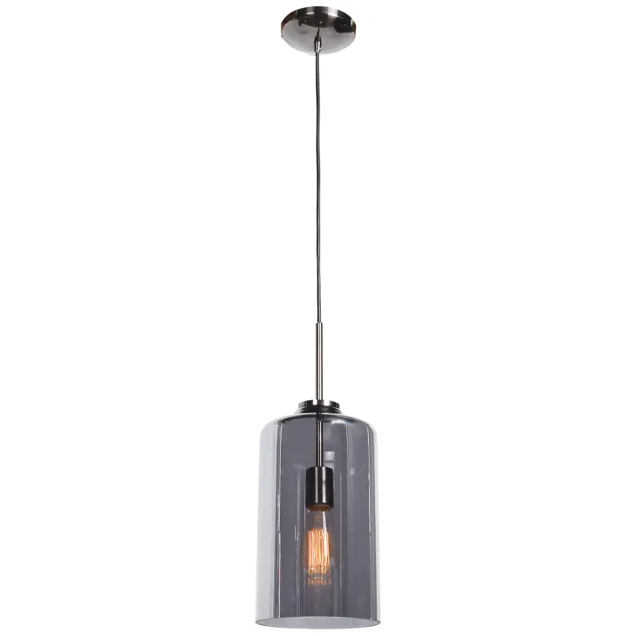SIMPLICITE Black Chrome Pendant