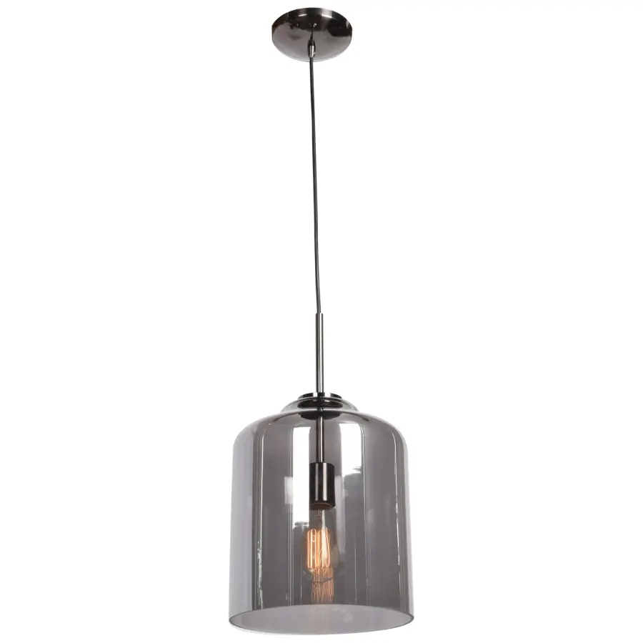 Simplicite Black Chrome Pendant