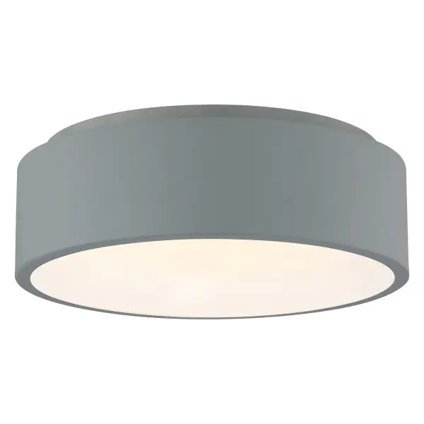 RADIANT 15" LED Flush Mount in Gray
