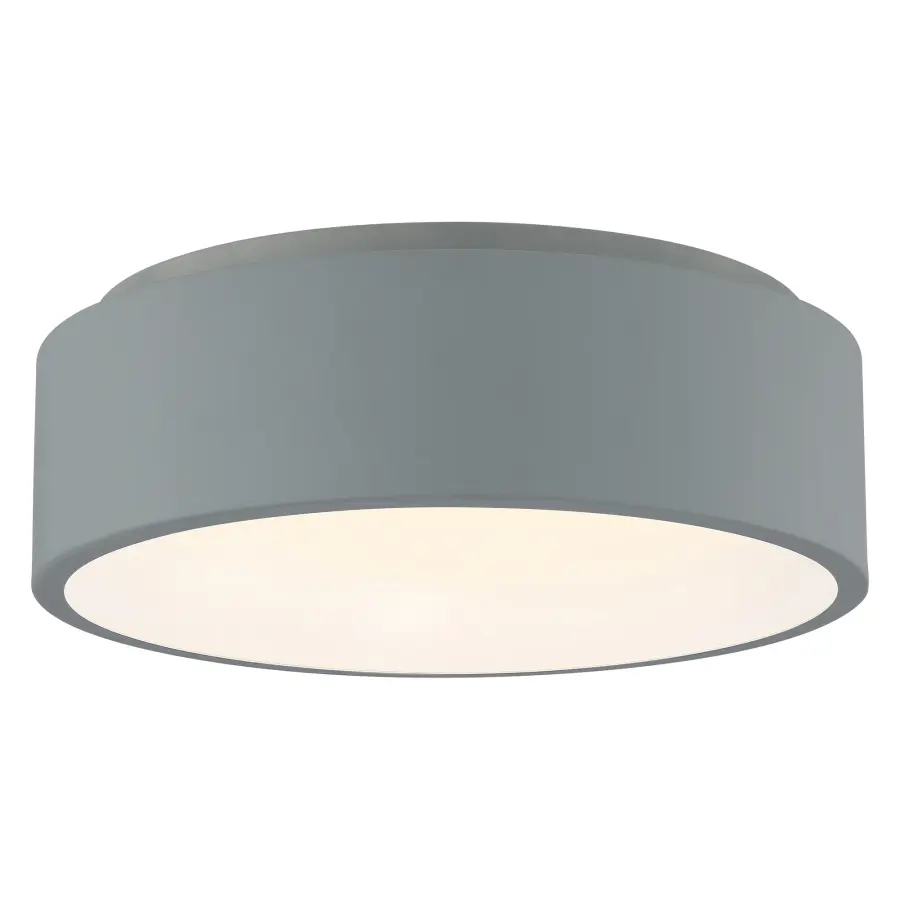 RADIANT 15" LED Flush Mount in Gray