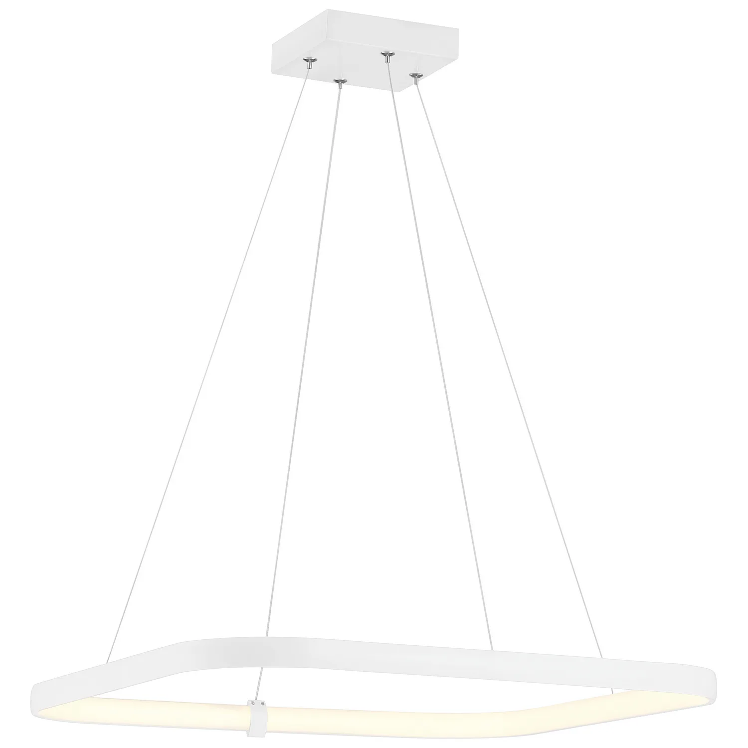 Ravello LED Pendant in Matte White