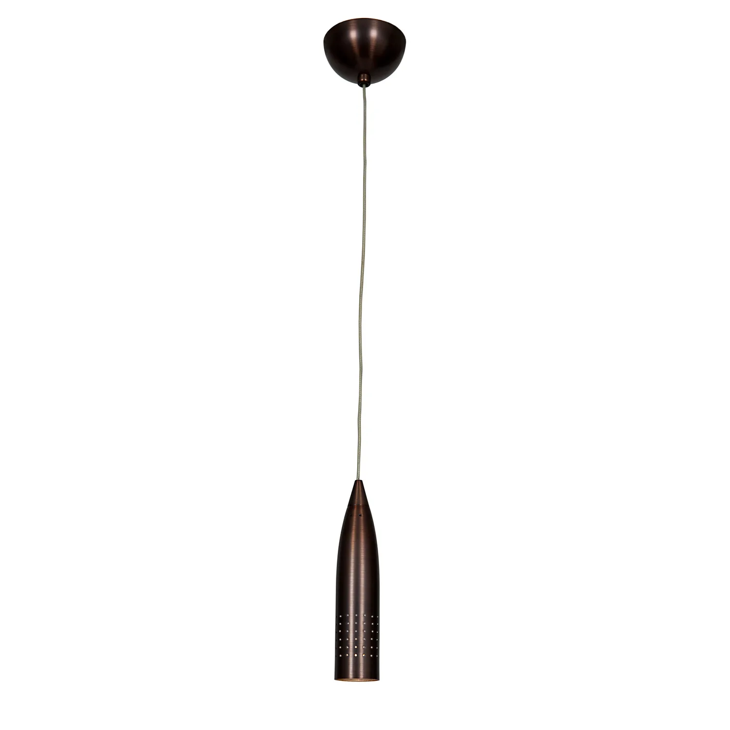 Odyssey One Light Pendant in Bronze