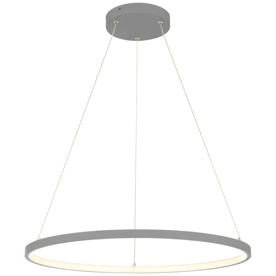 ANELLO Dual Voltage LED Pendant in Gray