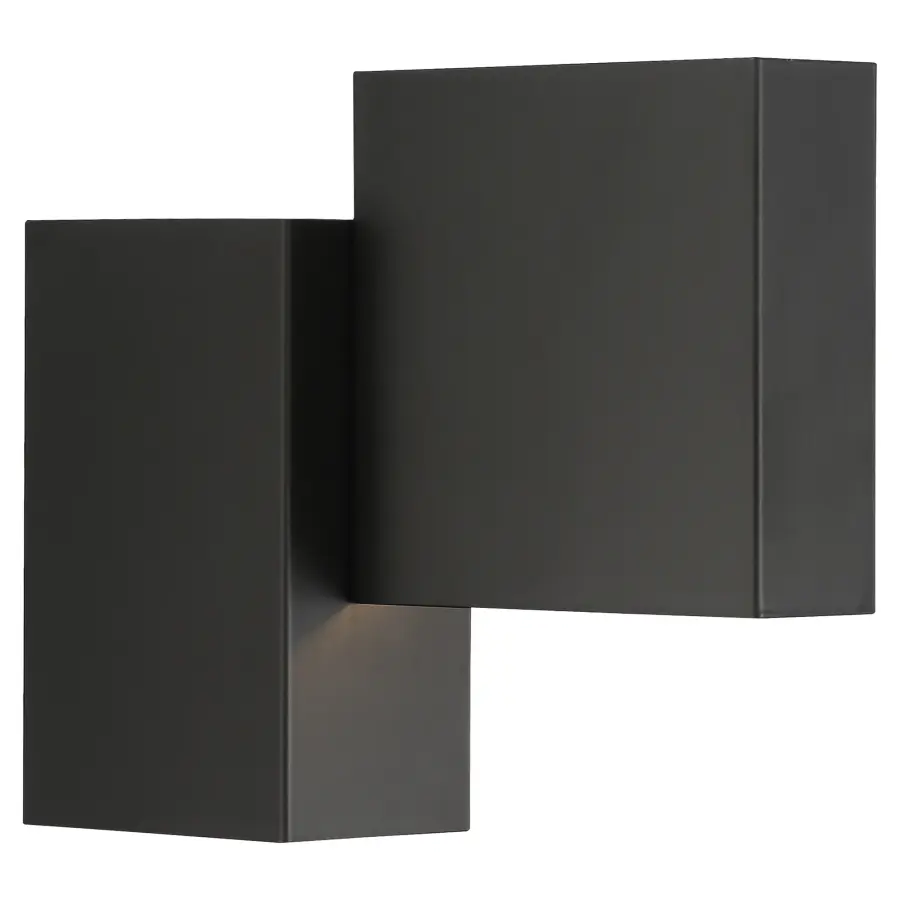 Madrid 2-Light LED Wall Sconce in Matte Black