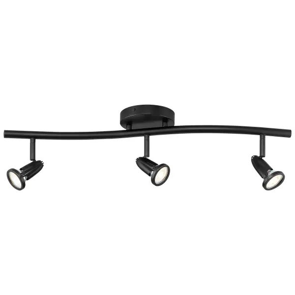The Cobra track rail delivers focused, adjustable lighting with integrated LED technology. Its 27-inch length and three directional heads make it ideal for task lighting in kitchens, offices, and retail spaces.