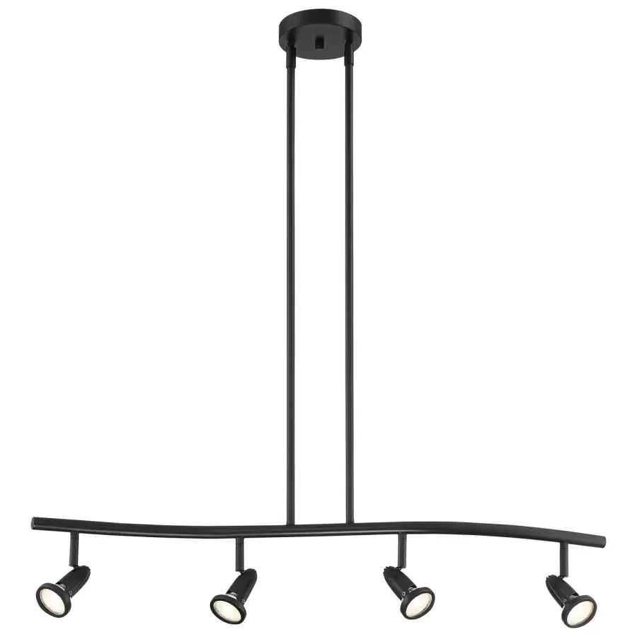 Cobra LED Pendant in Black
