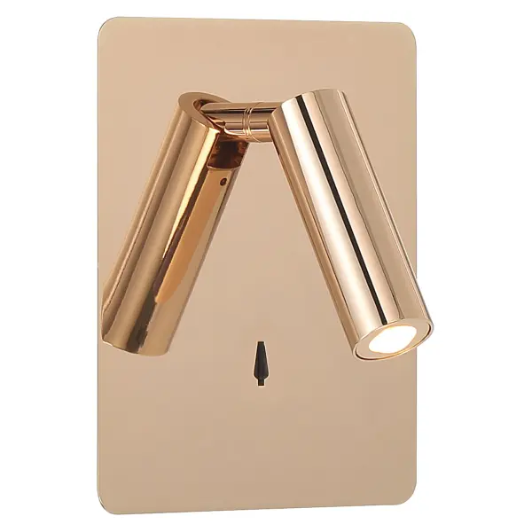 The Villa LED Reading Light combines contemporary styling with practical functionality. Its integrated 3000K LED provides warm, focused task lighting ideal for bedside or office use, while ADA compliance ensures accessibility.