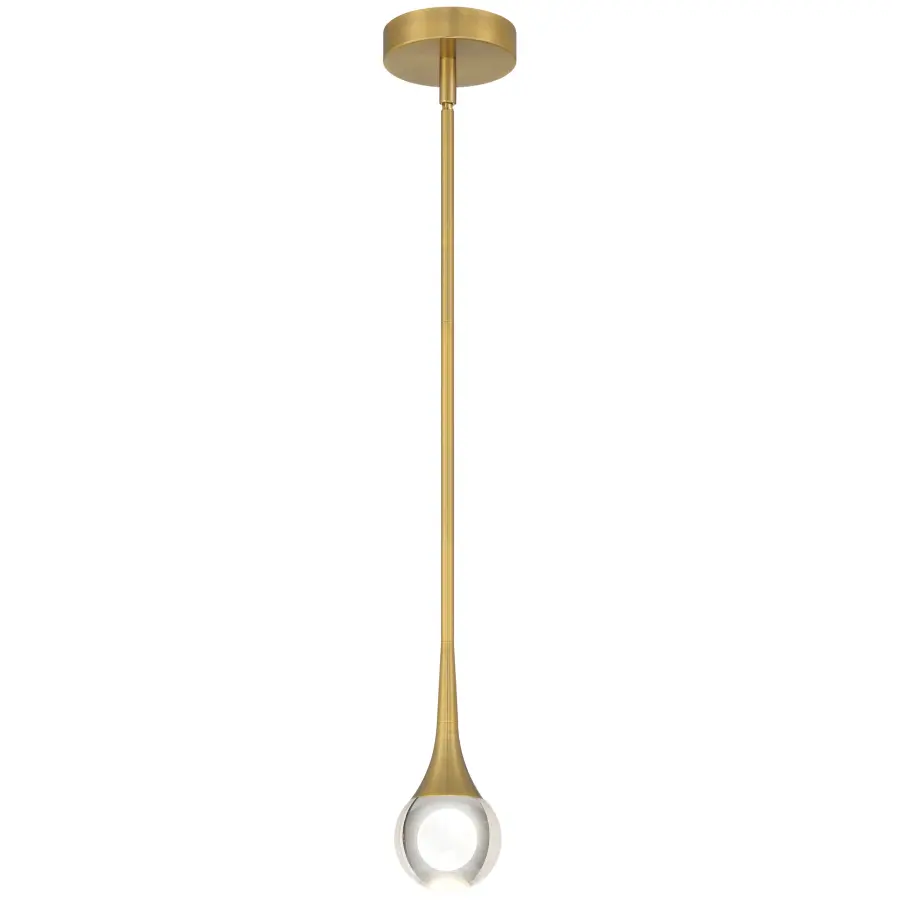 Elegant LED Pendant with Adjustable Color Temperature & Energy Efficiency