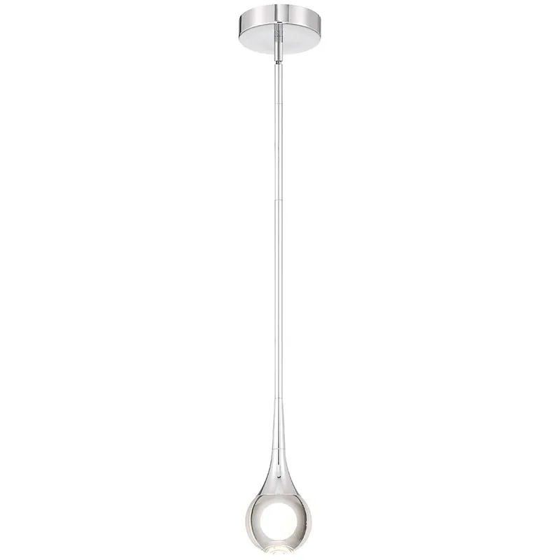Georgia LED Pendant in Chrome