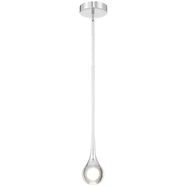 Georgia LED Pendant in Chrome