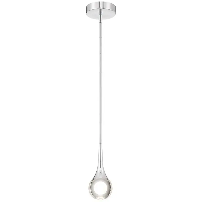 Georgia LED Pendant in Chrome