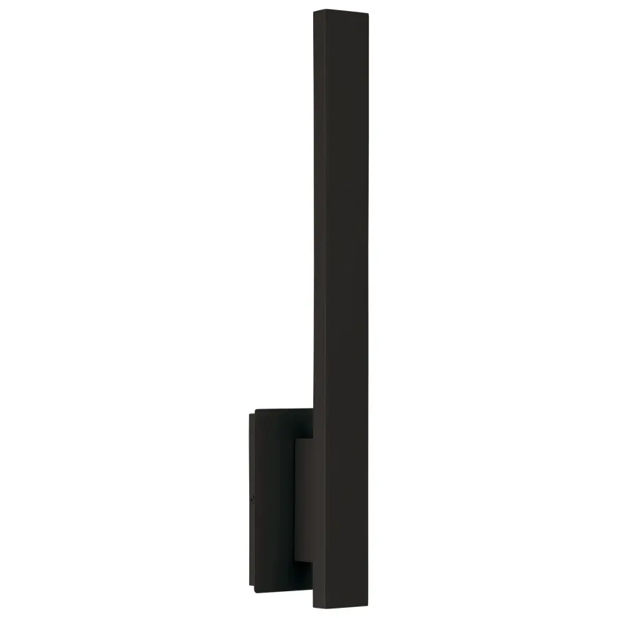 Haus LED Wallwasher in Matte Black