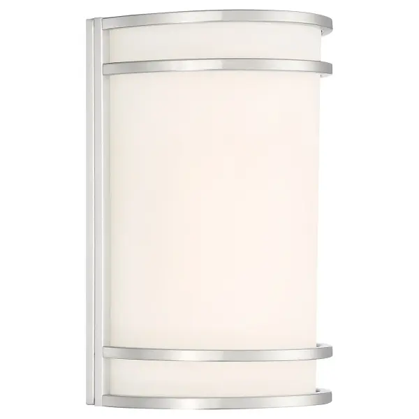 Lola 1-Light Wall Sconce in Brushed Steel