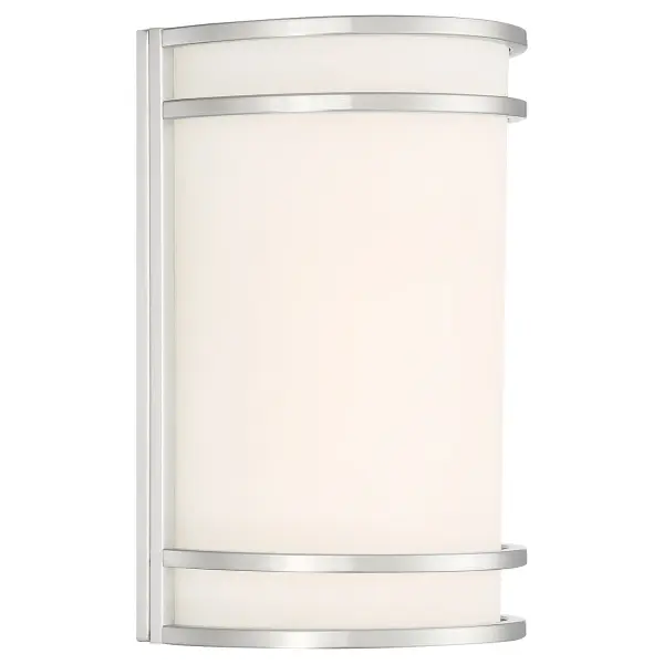 Lola LED Wall Sconce in Brushed Steel