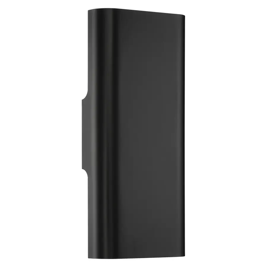 Bi-Punch LED Wallwasher in Black