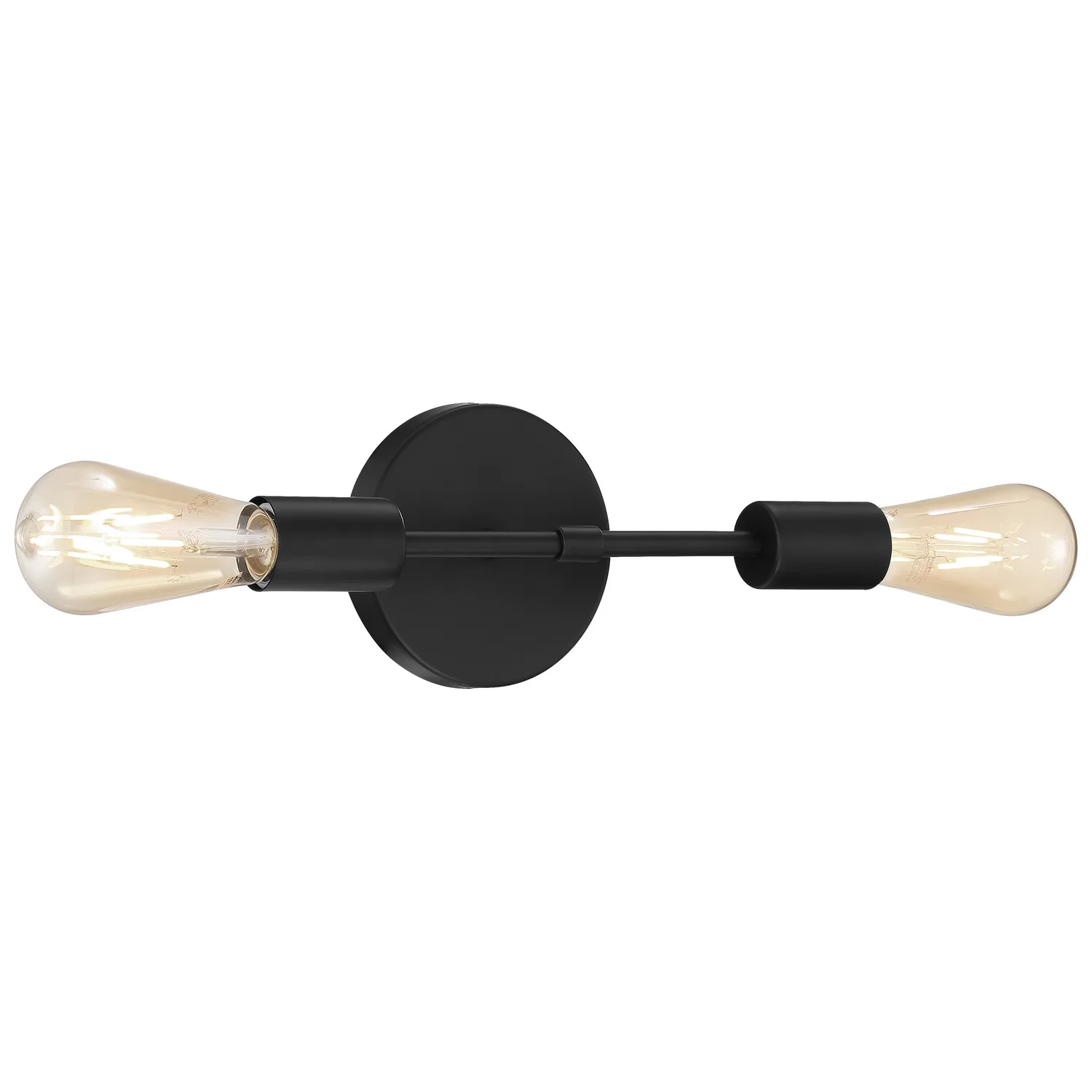 Iconic LED Wall Sconce in Matte Black
