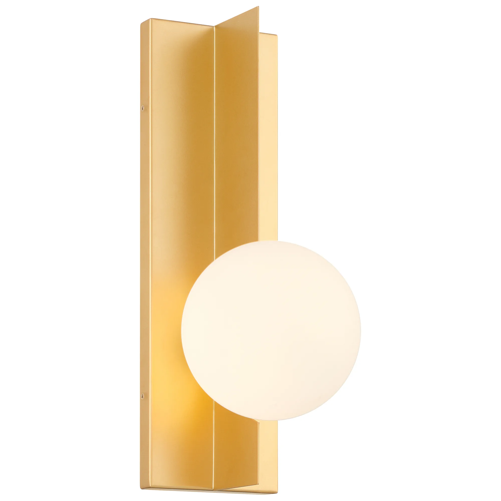 EURO LED Wall Sconce in Gold