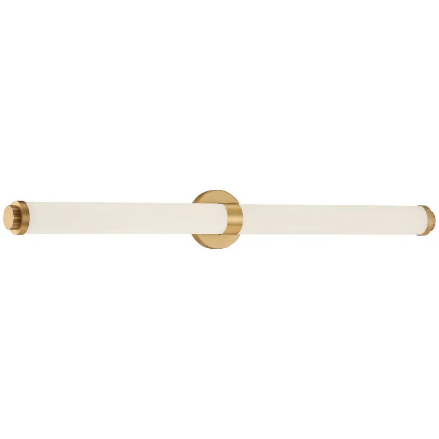 Aqua Bath Vanity Light in Brushed Gold