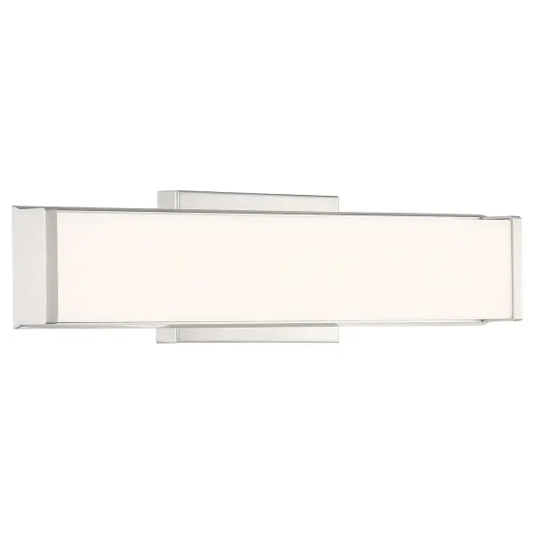 Citi LED Vanity Light in Brushed Steel