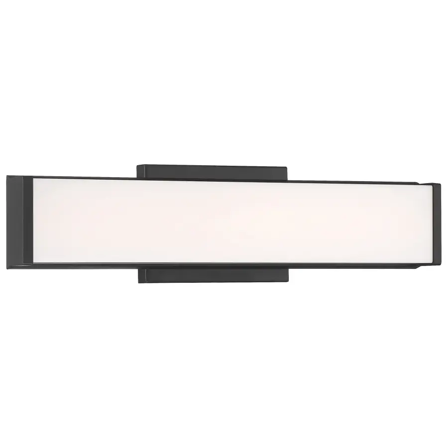 CITI LED Vanity Light in Matte Black