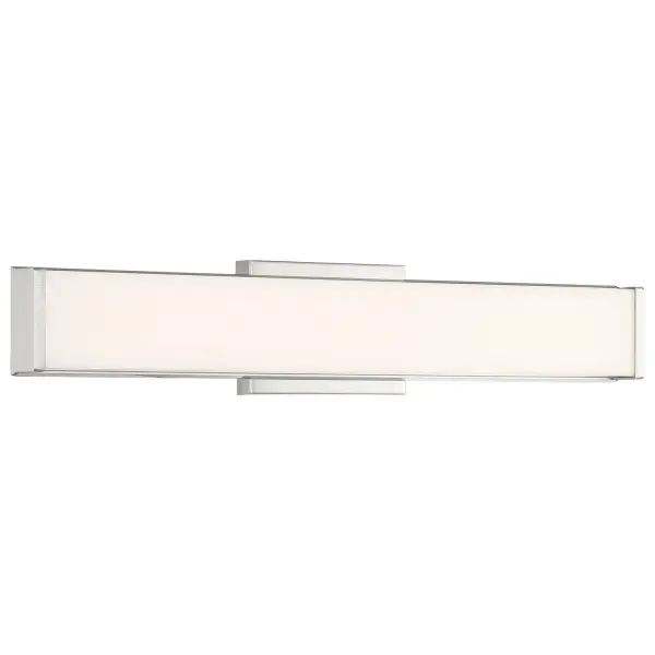 Citi LED Vanity Light in Brushed Steel