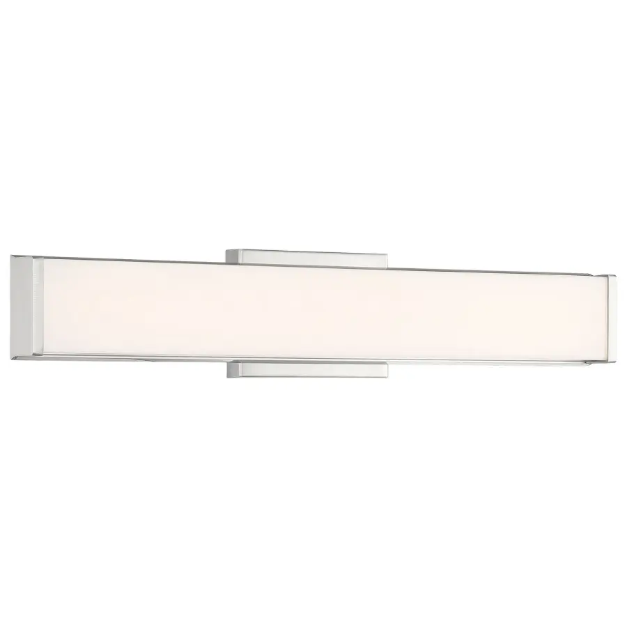 Citi LED Vanity Light in Brushed Steel